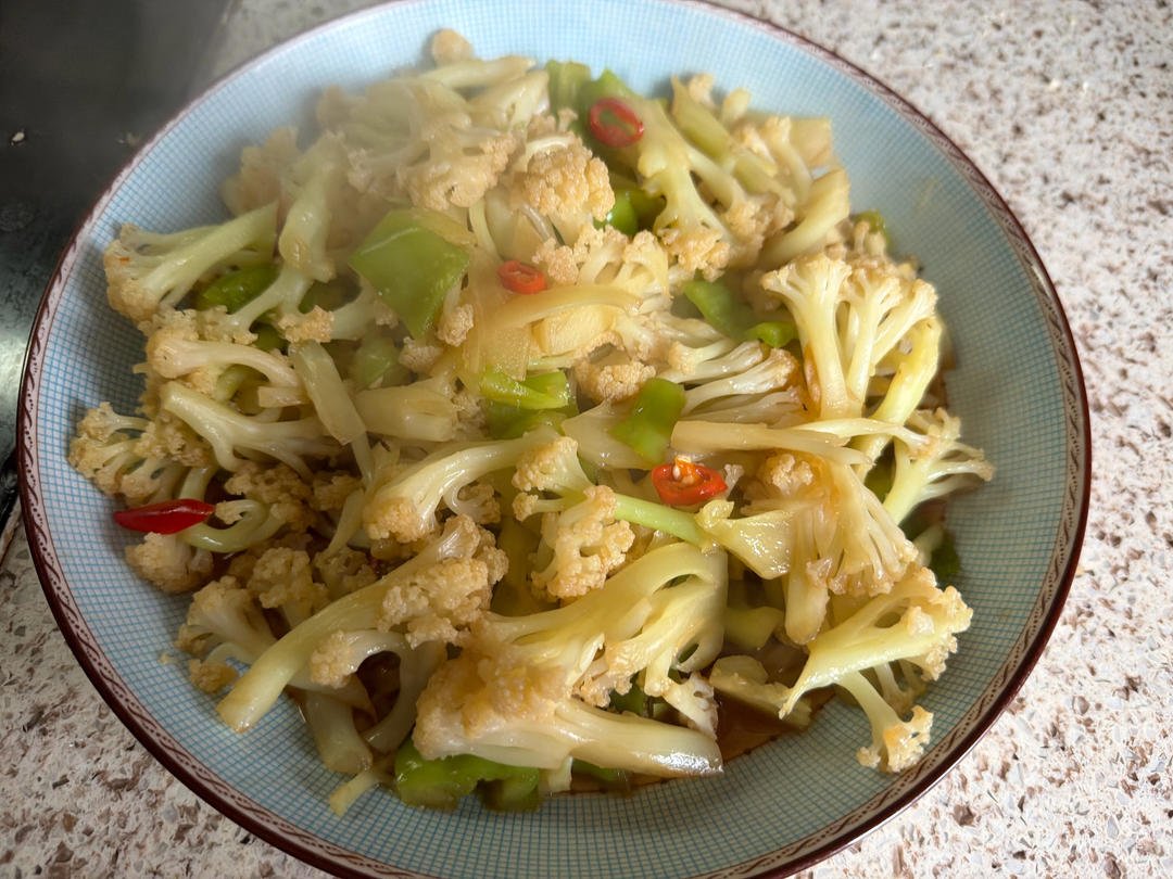 无肉简易版干煸菜花