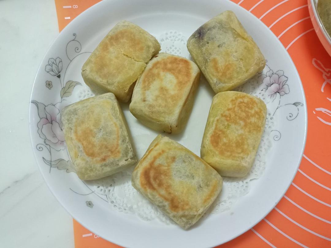 【爆浆紫薯仙豆糕】