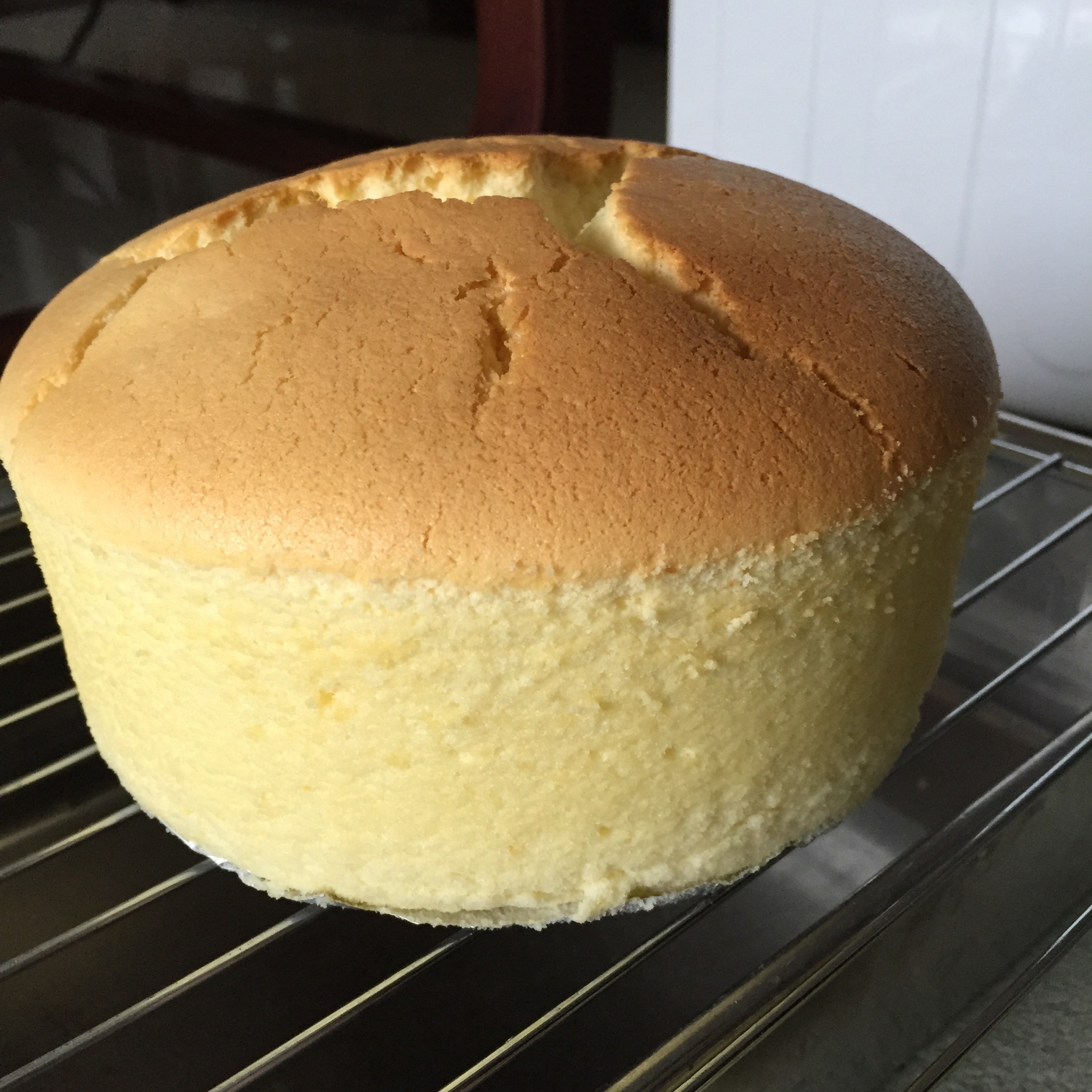 6寸轻芝士蛋糕(乳酪戚风蛋糕)