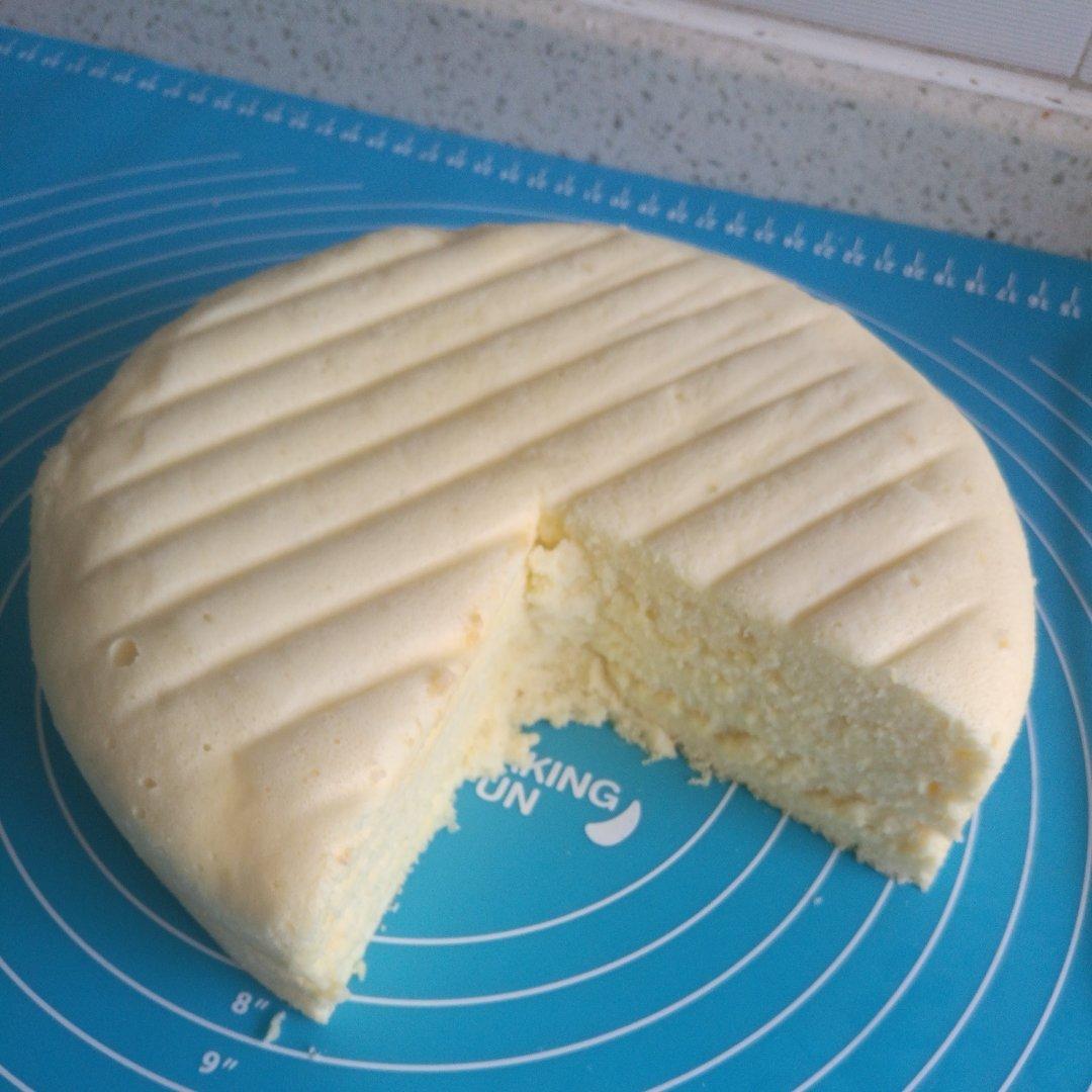 水嫩烫面蒸蛋糕