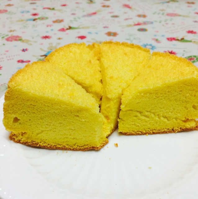 6寸原味戚风蛋糕