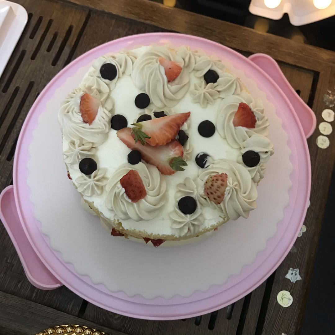 焦糖海盐裸蛋糕