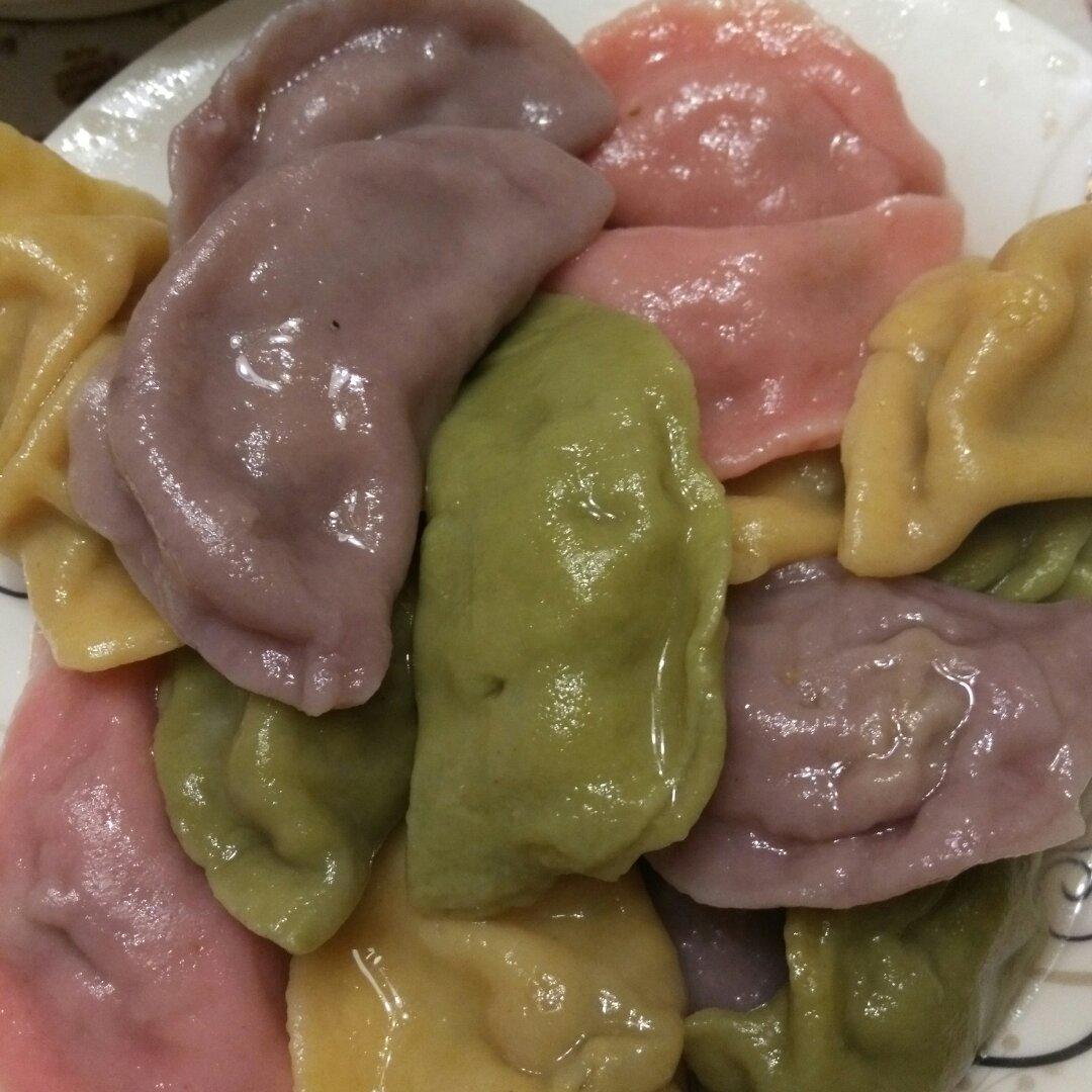 彩色水饺