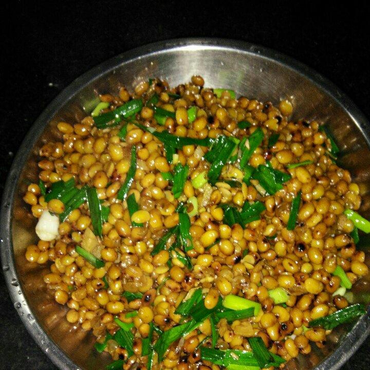 黄允sunny做的炒干黄豆