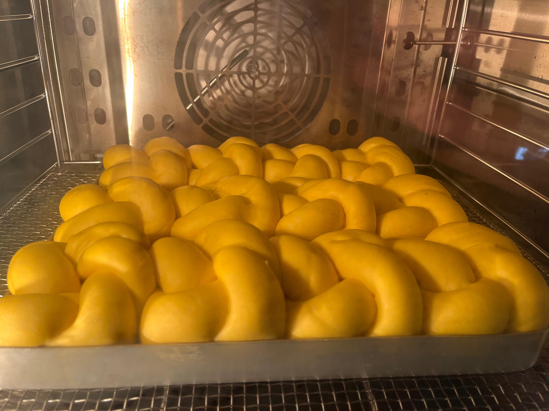 无一滴水的南瓜老面包