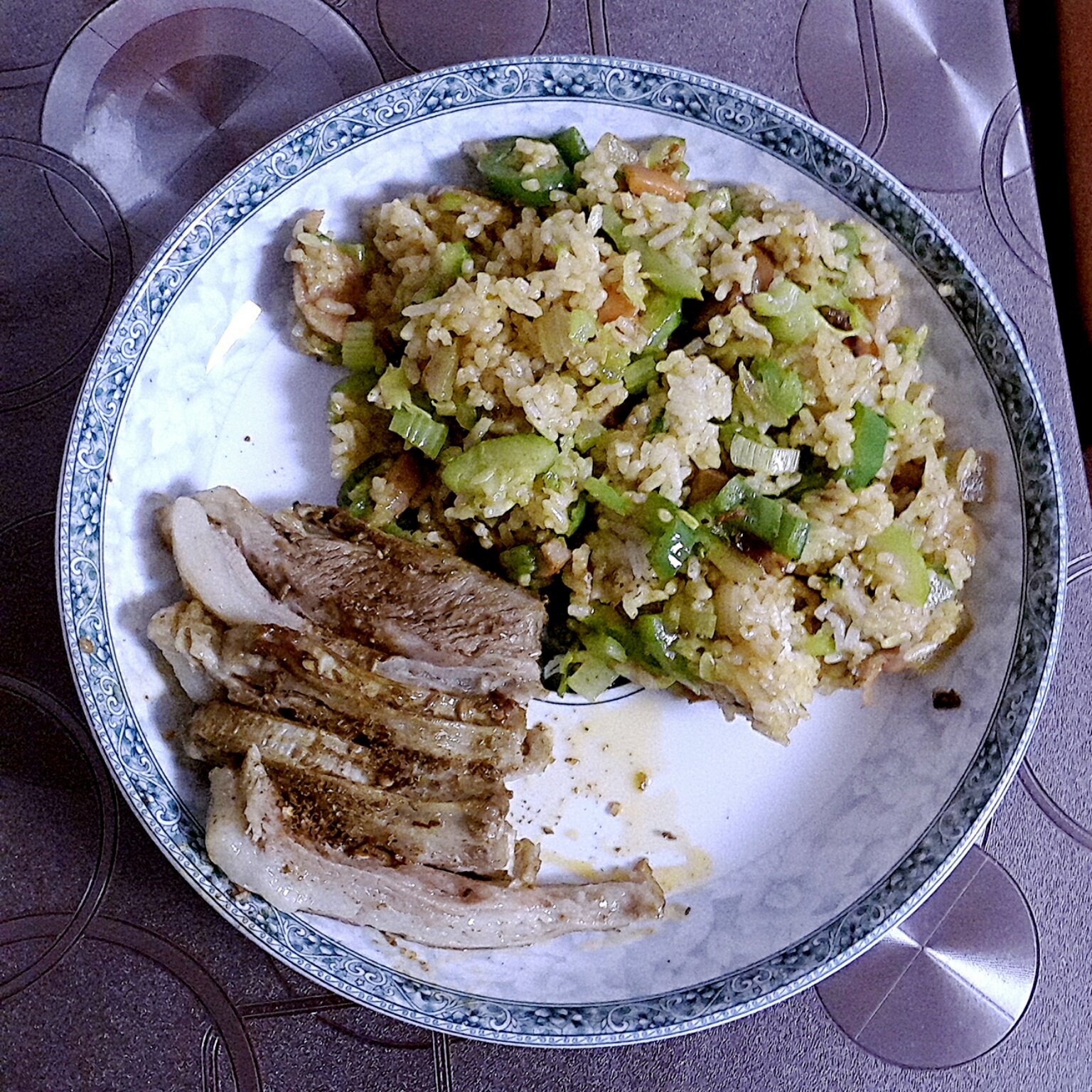 酥香烤羊排