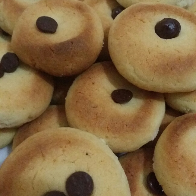 特浓奶香果酱酥饼