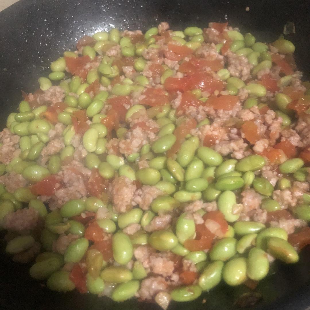 Amy's烂肉黄豆的做法