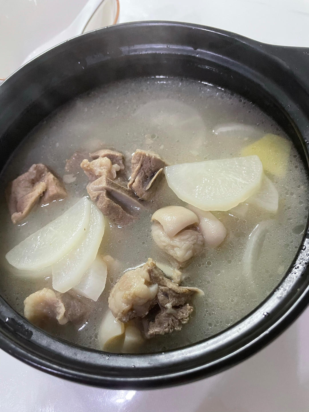 羊肉汤(炖萝卜)