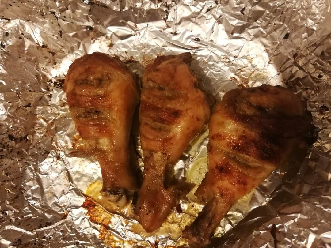 烤盐焗鸡（超简单！）