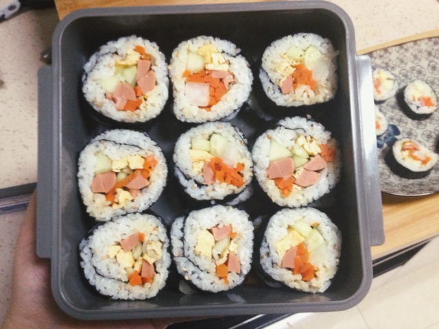 韩式紫菜包饭