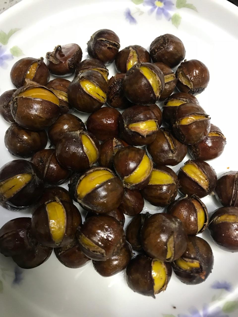 手机用户8890_ot4j做的糖烤栗子(清甜版的烤箱"糖炒板栗")