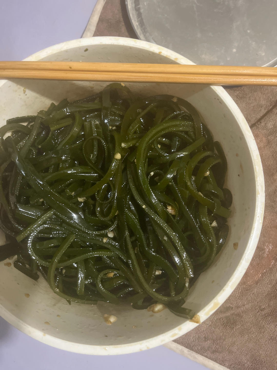 凉拌酸辣海带丝