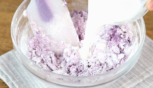 减脂小点心，香甜软糯的紫薯芝麻饼的做法 步骤7
