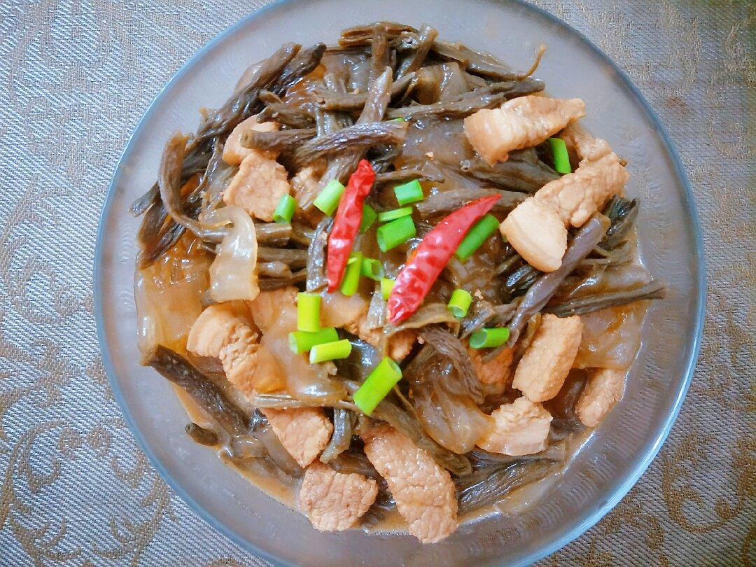 干豆角烧肉