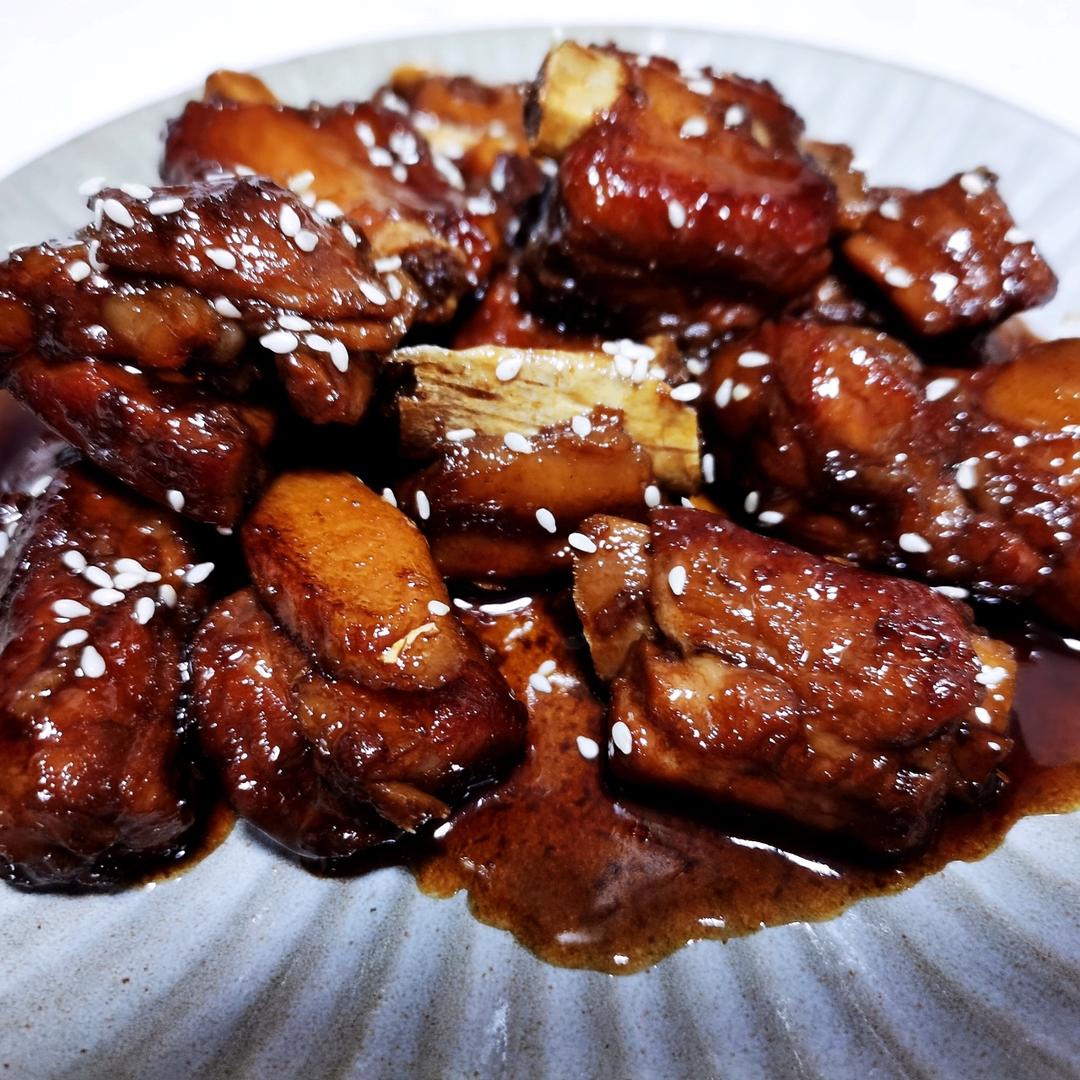 糖醋排骨/糖醋小排（不放油）（12345口诀做出正宗上海本帮）