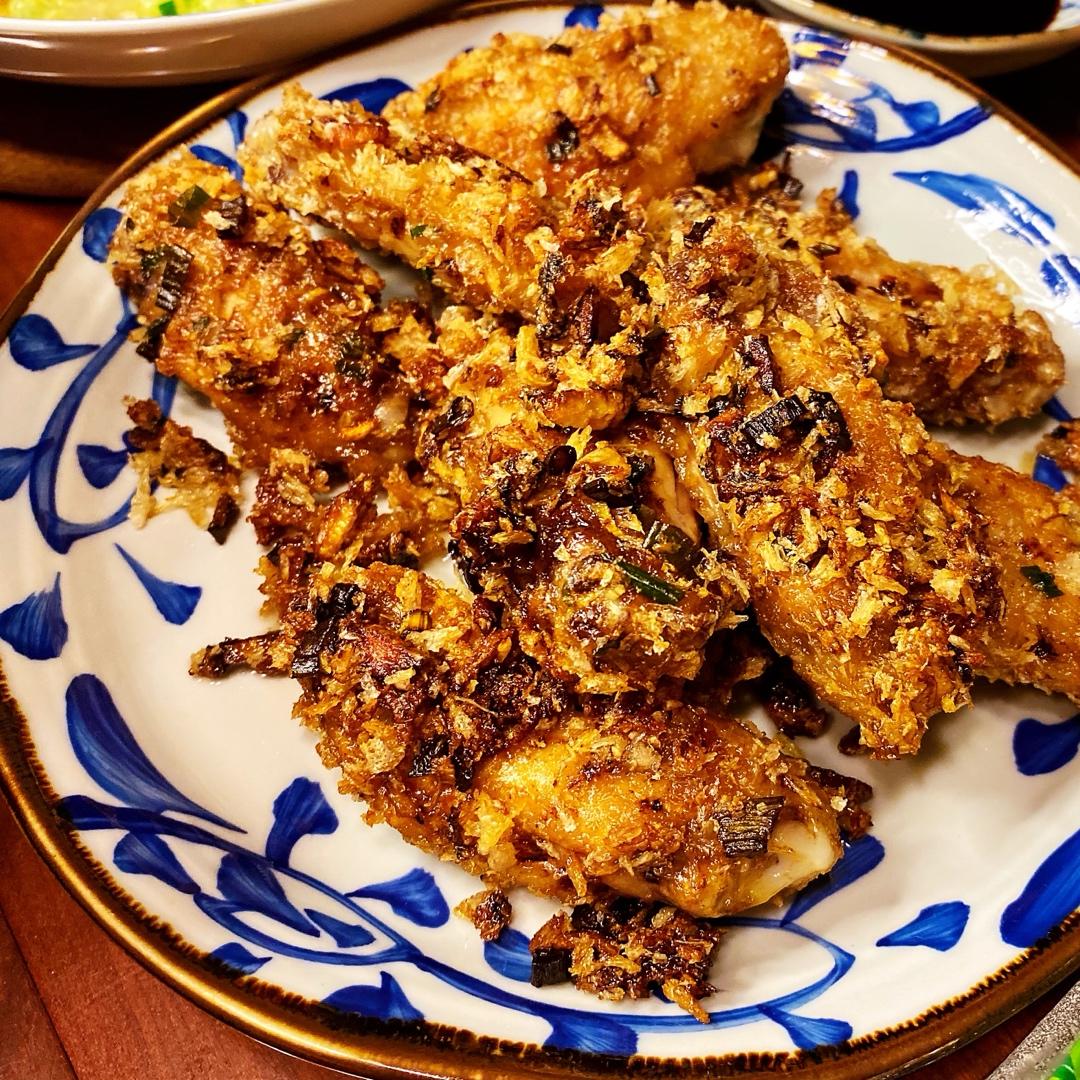 避风塘炒鸡翅