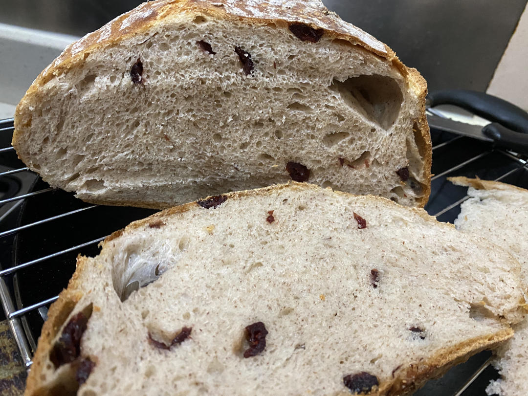 低温发酵免揉面法式乡村面包(French country bread)