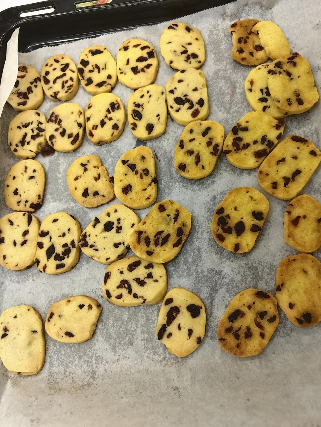 蔓越莓饼干--新手烘焙0压力 #皮黑森林#