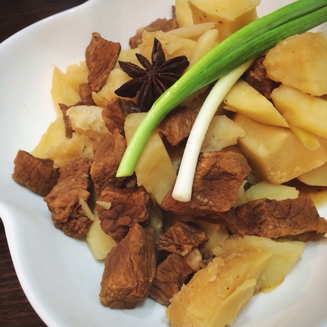 土豆烧牛肉