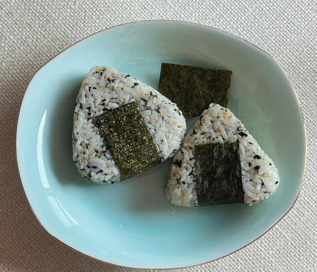 🍙三角饭团～两种吃法😋