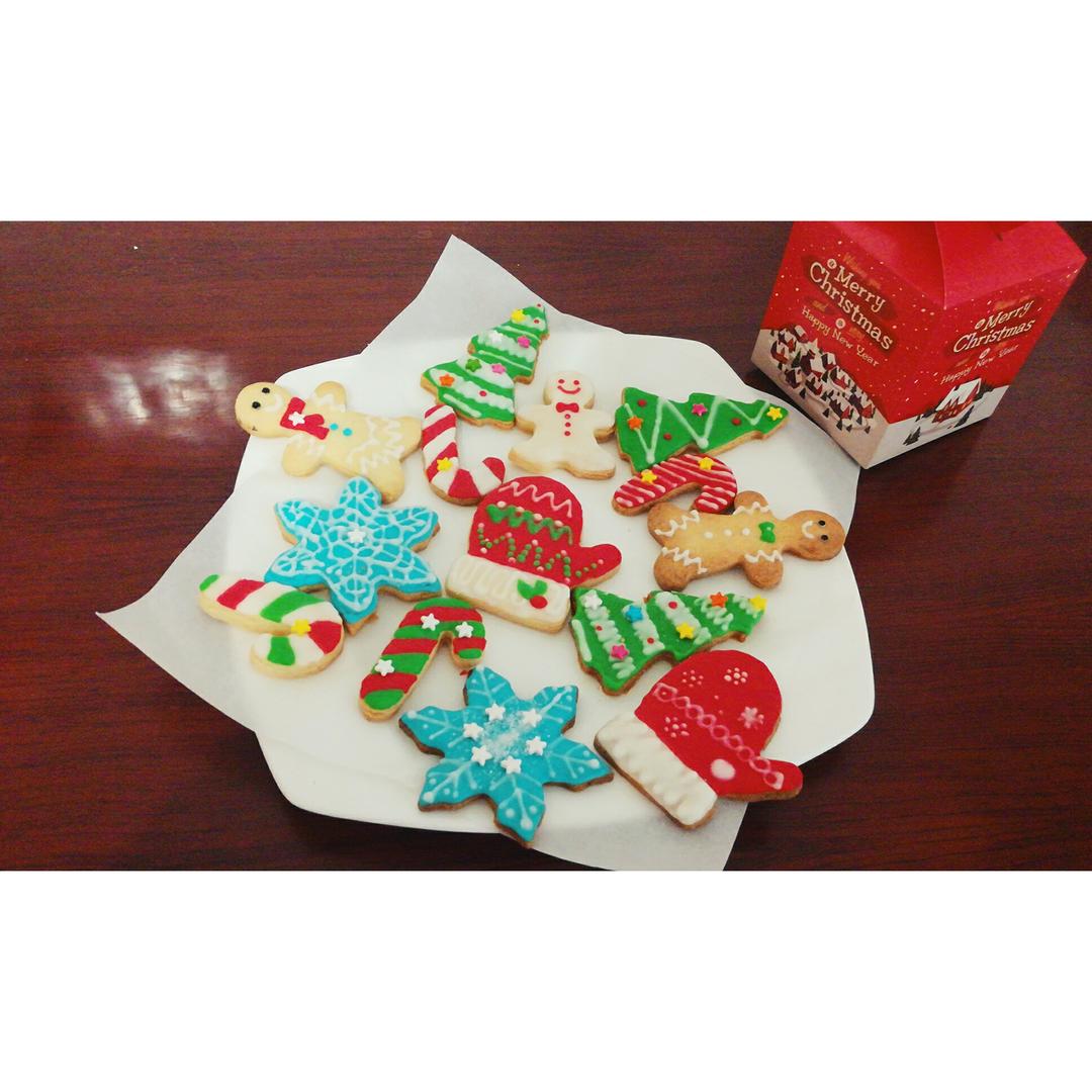 圣诞节糖霜饼干