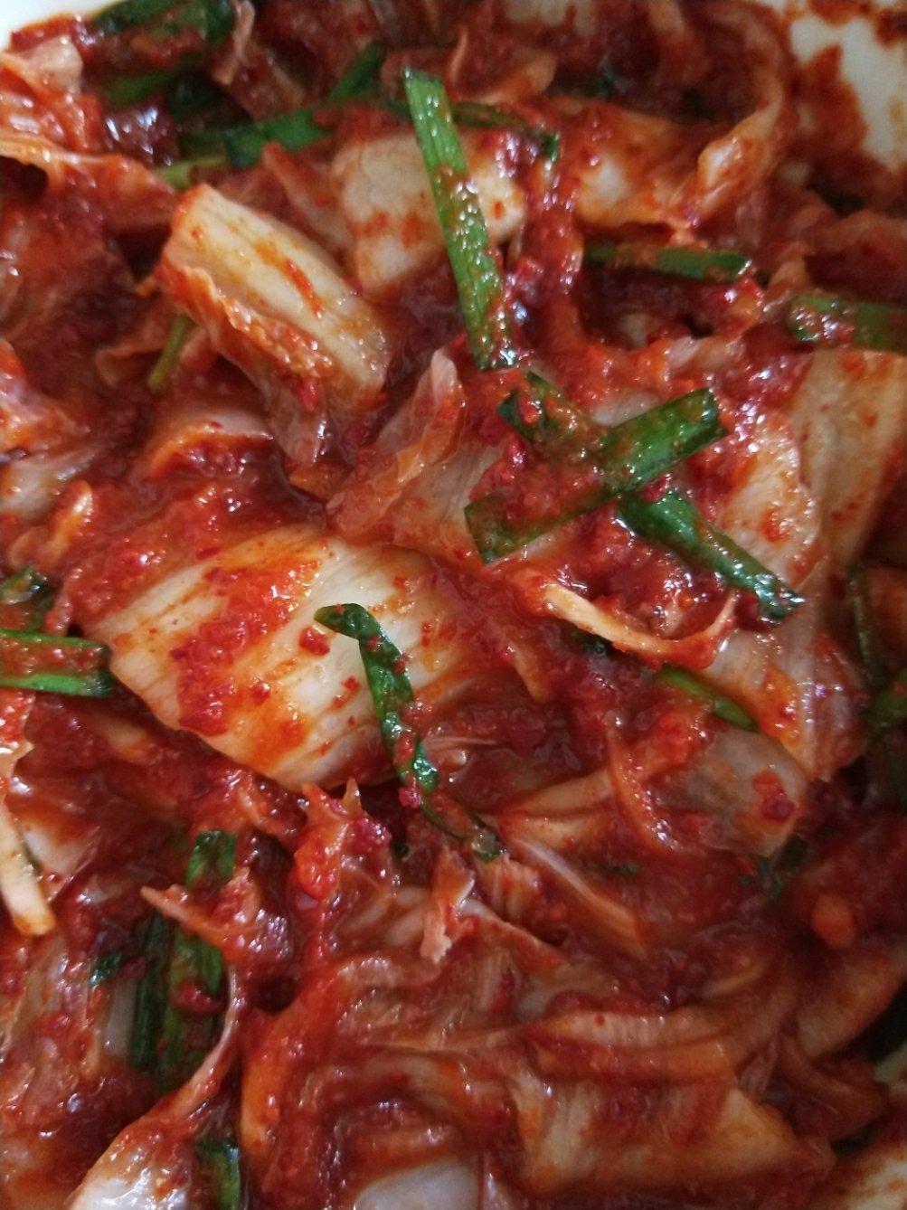 蔡蕊蕊妈做的辣白菜