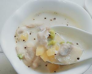 奶油蘑菇汤（奶香更浓醇、好喝无负担）的做法 步骤6