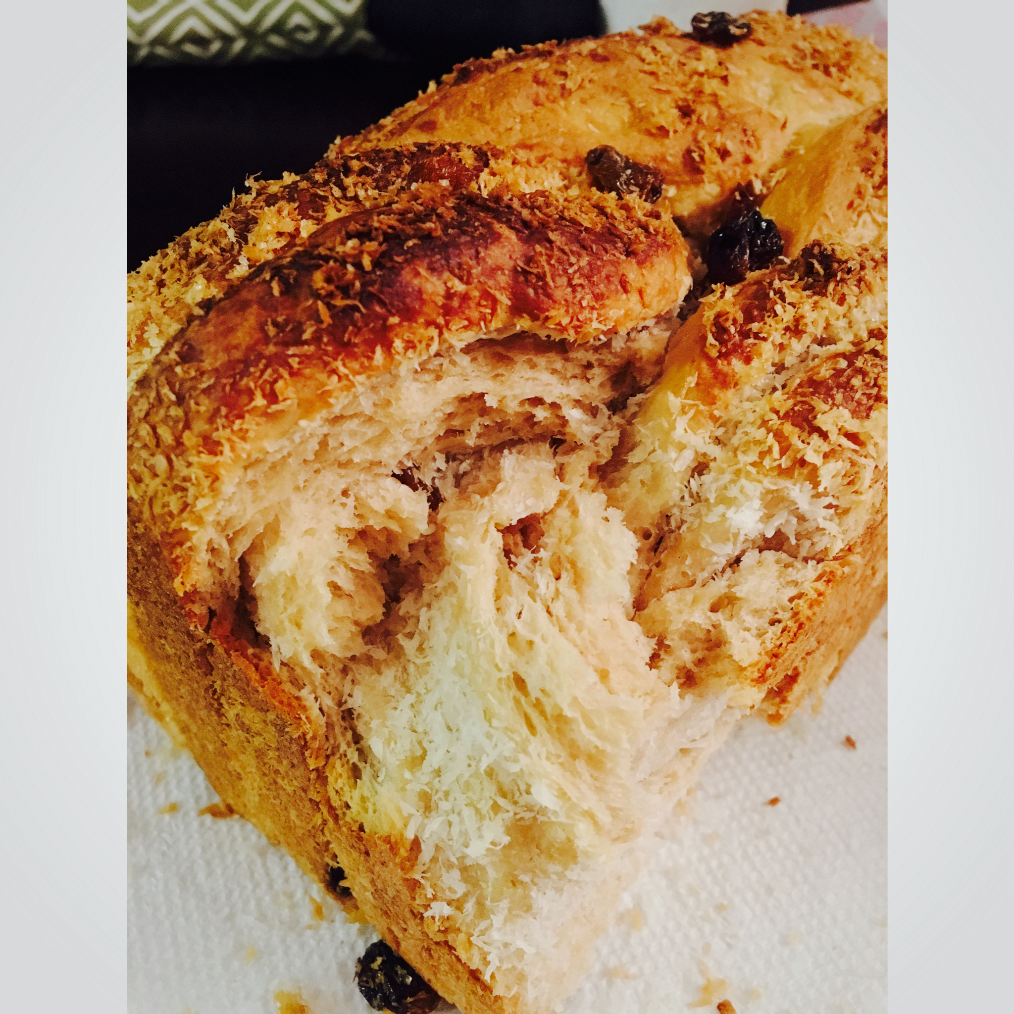 椰蓉吐司面包 Coconut Loaf