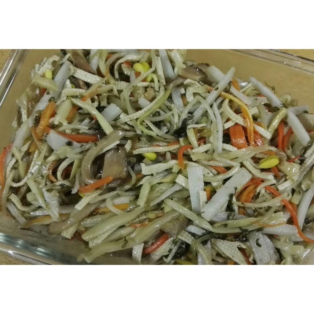 【素】十样菜--老南京什锦菜-南京人过年的餐桌必备