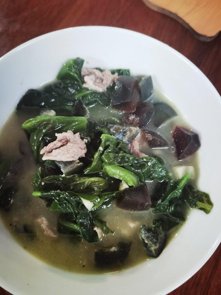 清热的上汤潺菜/木耳菜