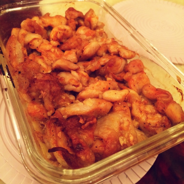 新奥尔良烤鸡腿土豆