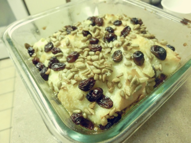 焗烤蔓越梅吐司布丁