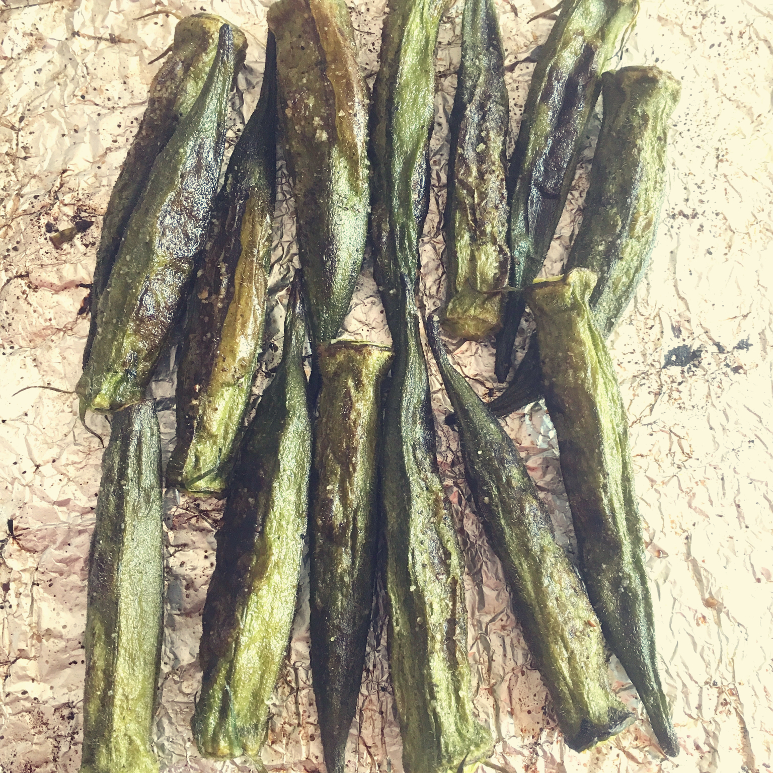 盐烤秋葵