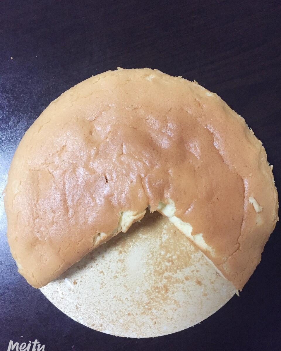 8寸蜂蜜戚风蛋糕