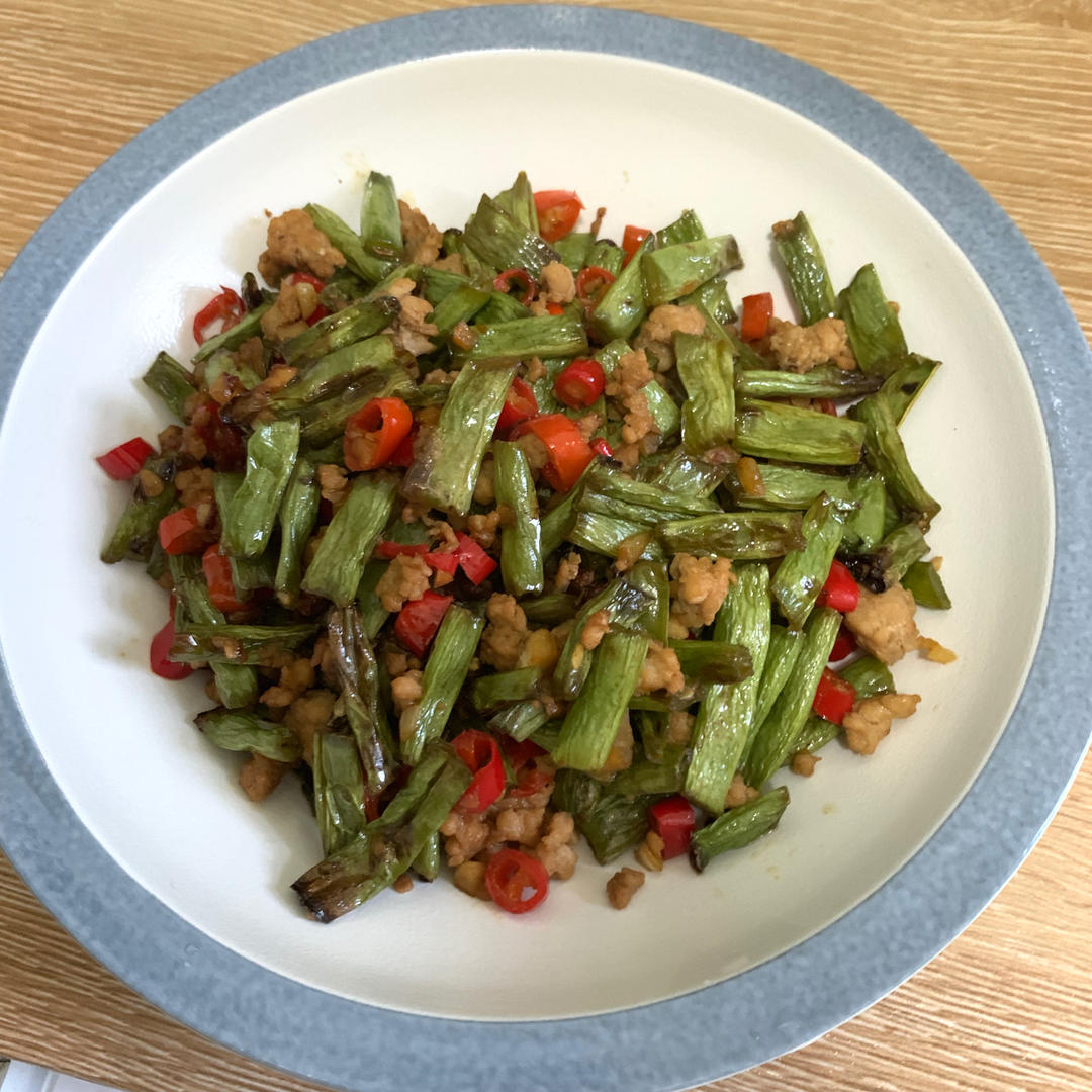 肉末四季豆
