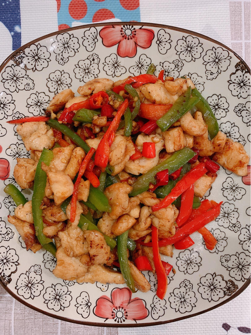 辣炒鸡胸肉，快手菜超下饭