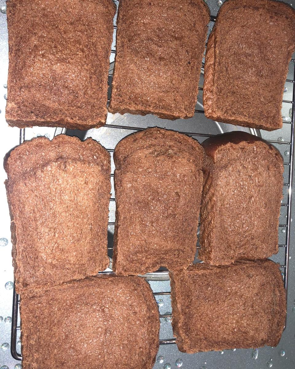 双倍浓郁的可可巧克力吐司