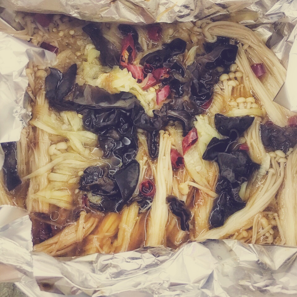 锡纸金针蘑