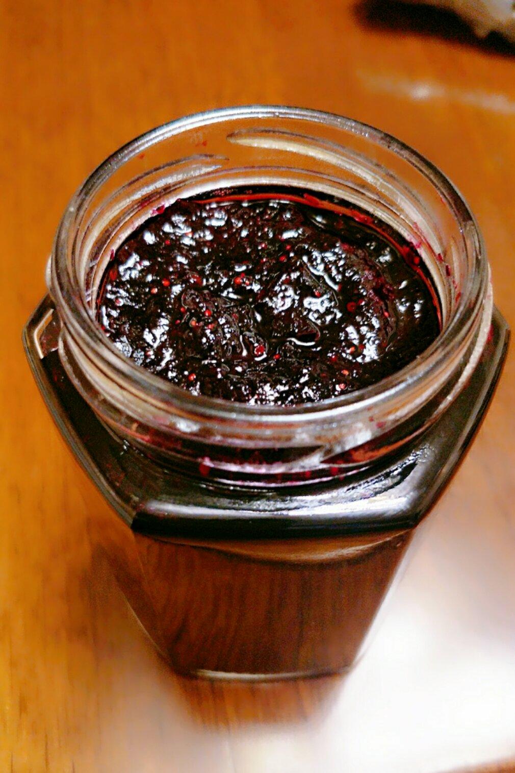 蓝莓果酱