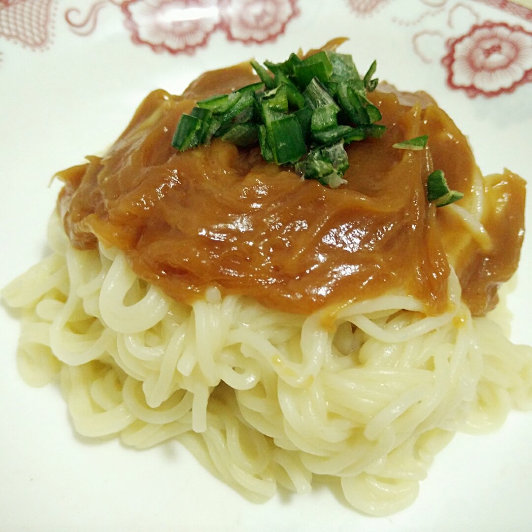 葱油花生酱拌面