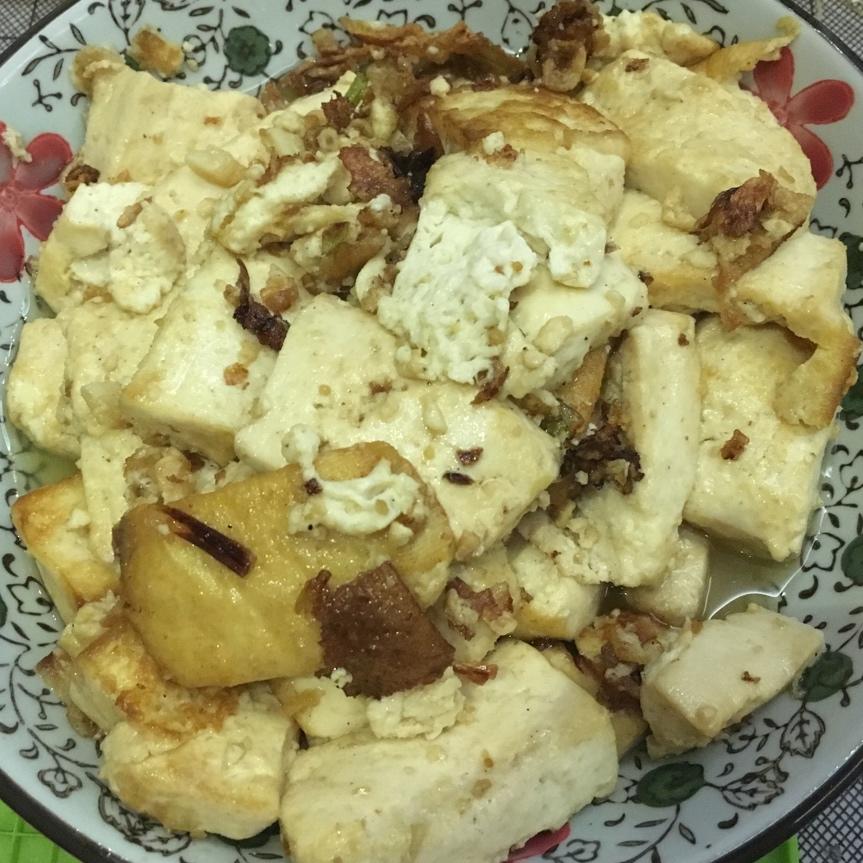 家常炒豆腐