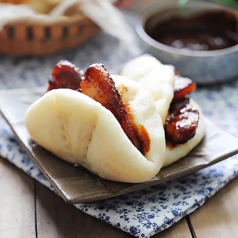 荷叶包(中种法)的做法