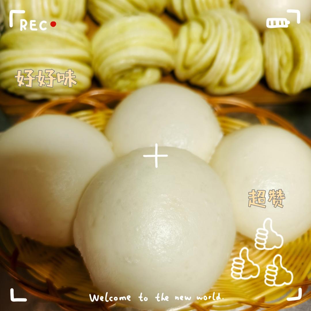 一次成型馒头之槐花版