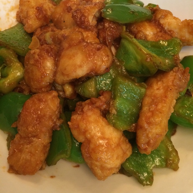 青椒菠萝咕咾龙利鱼