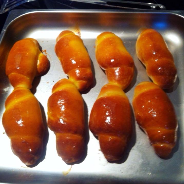 黄油面包卷