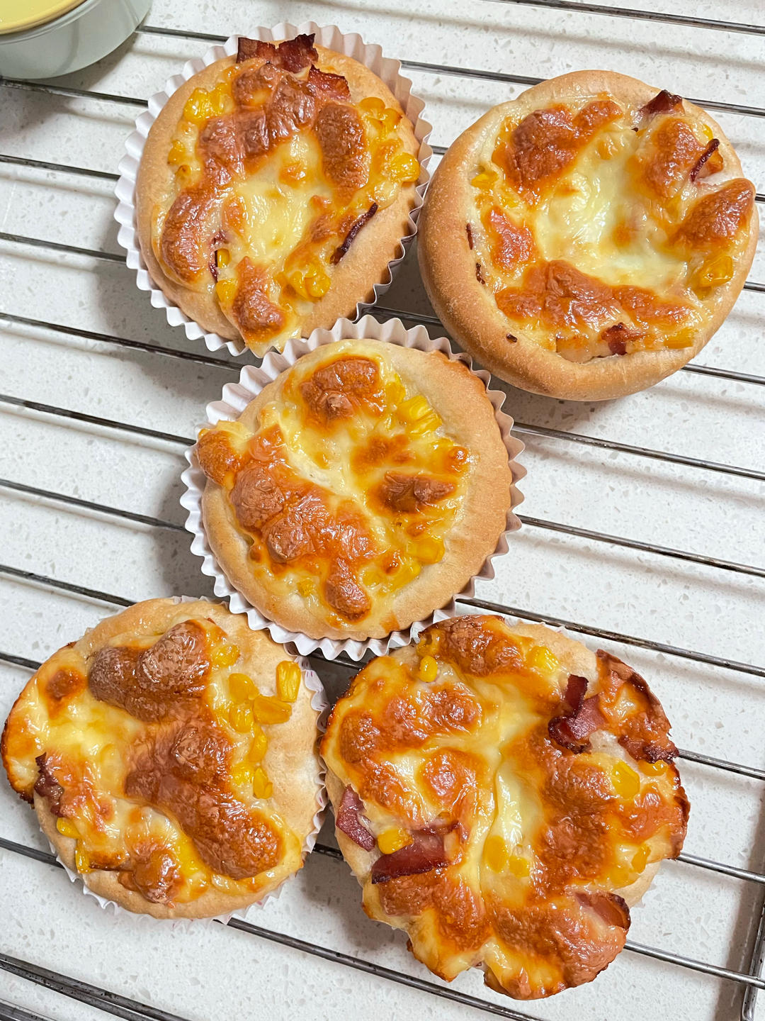 培根🥓玉米🌽披萨面包🍕