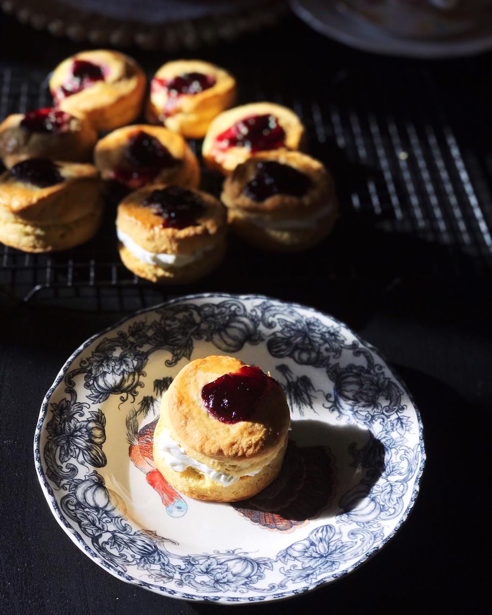 香草司康饼 Vanilla Scones