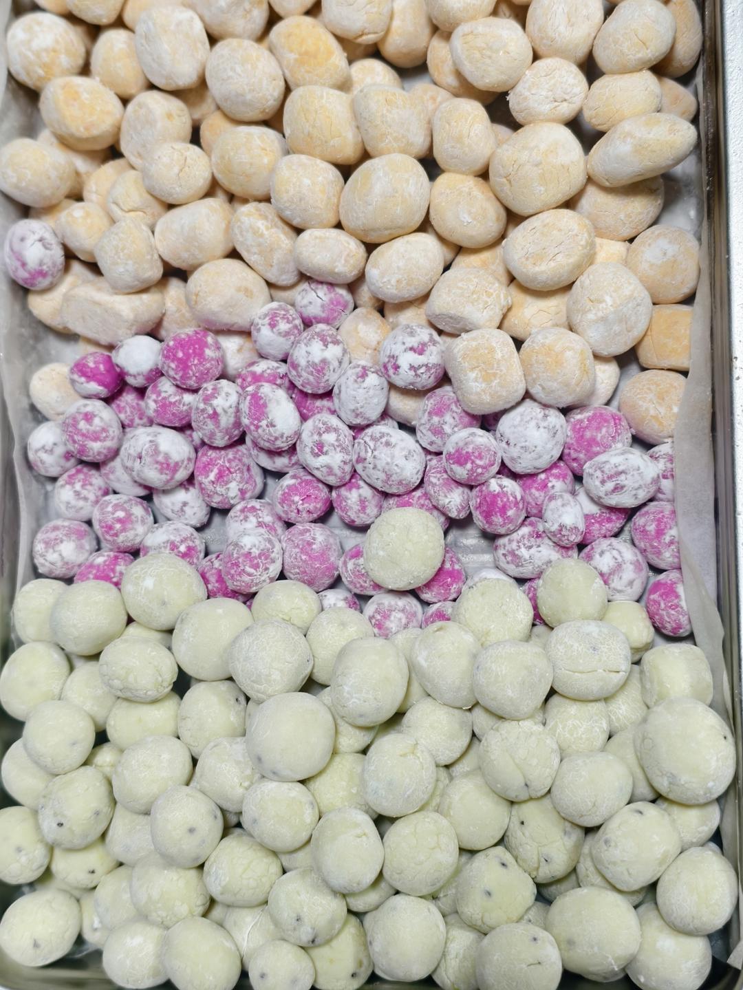 自制三色芋圆1⃣️（附上窍门详细比例）