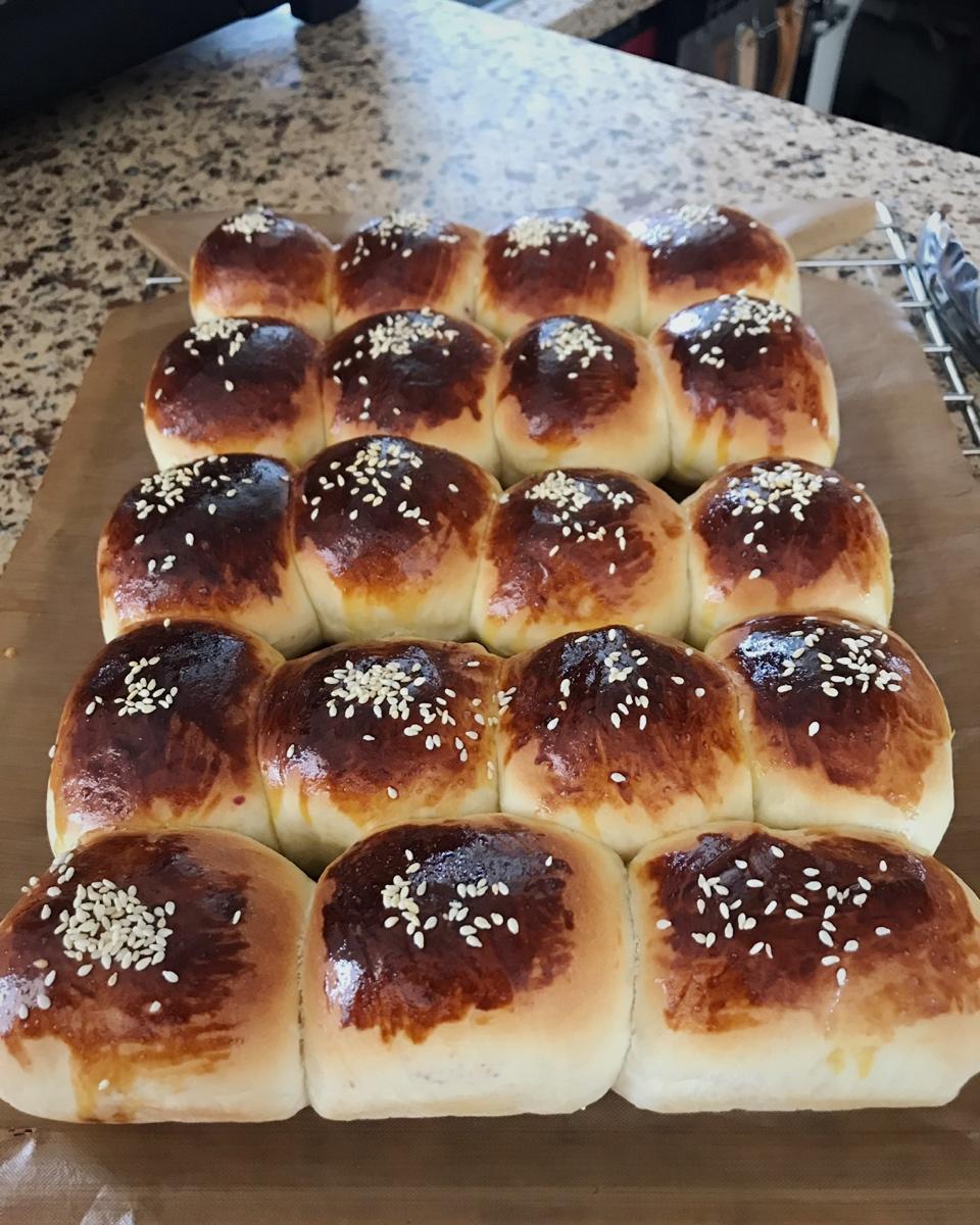 蜂蜜脆底小面包
